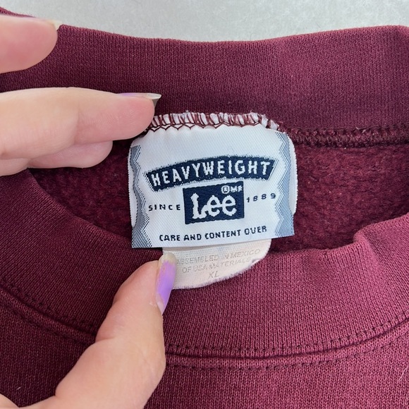 Vintage Lee Long Sleeve Sweatshirt Churchill Downs Mens Size XL - Picture 3 of 7